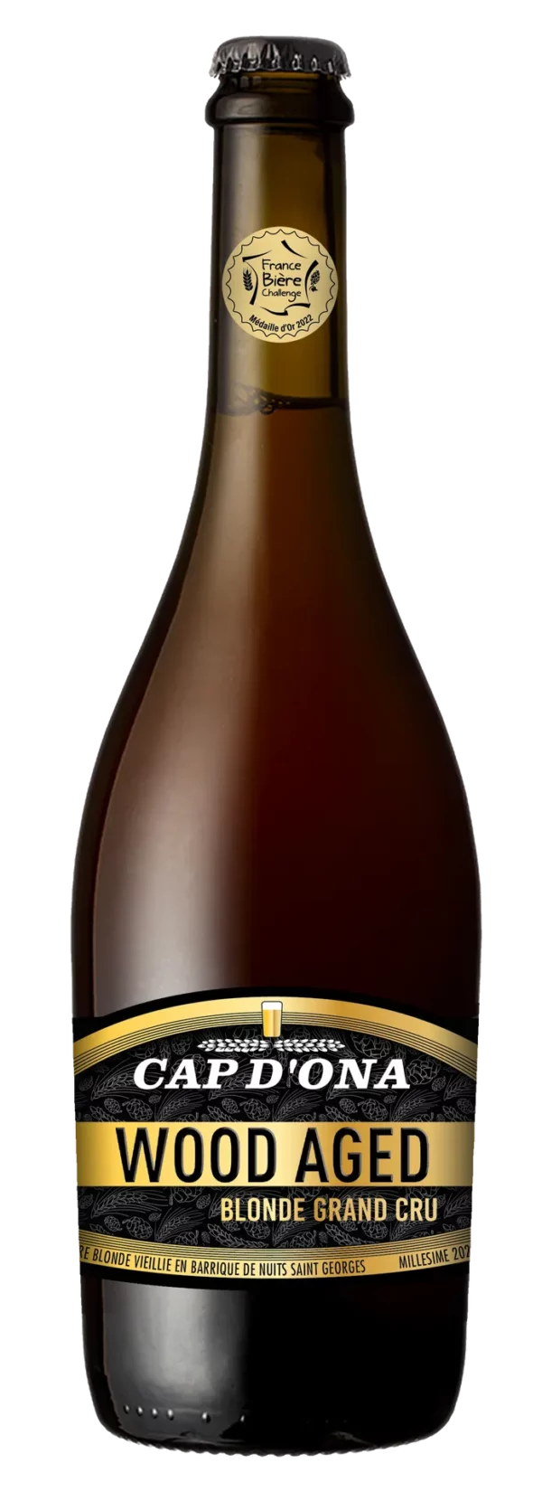 Bière Wood Aged Blonde Grand Cru Pinot Noir