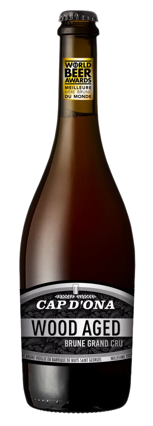 Bière Wood Aged Brune Grand Cru Pinot Noir