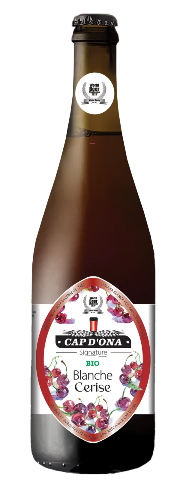 Bière Blanche BIO Cerise
