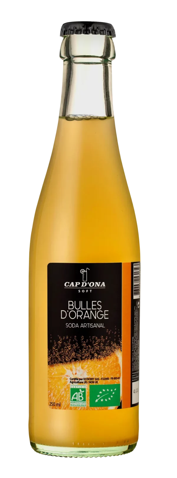 CAP D'ONA soft Bulles d'orange BIO
