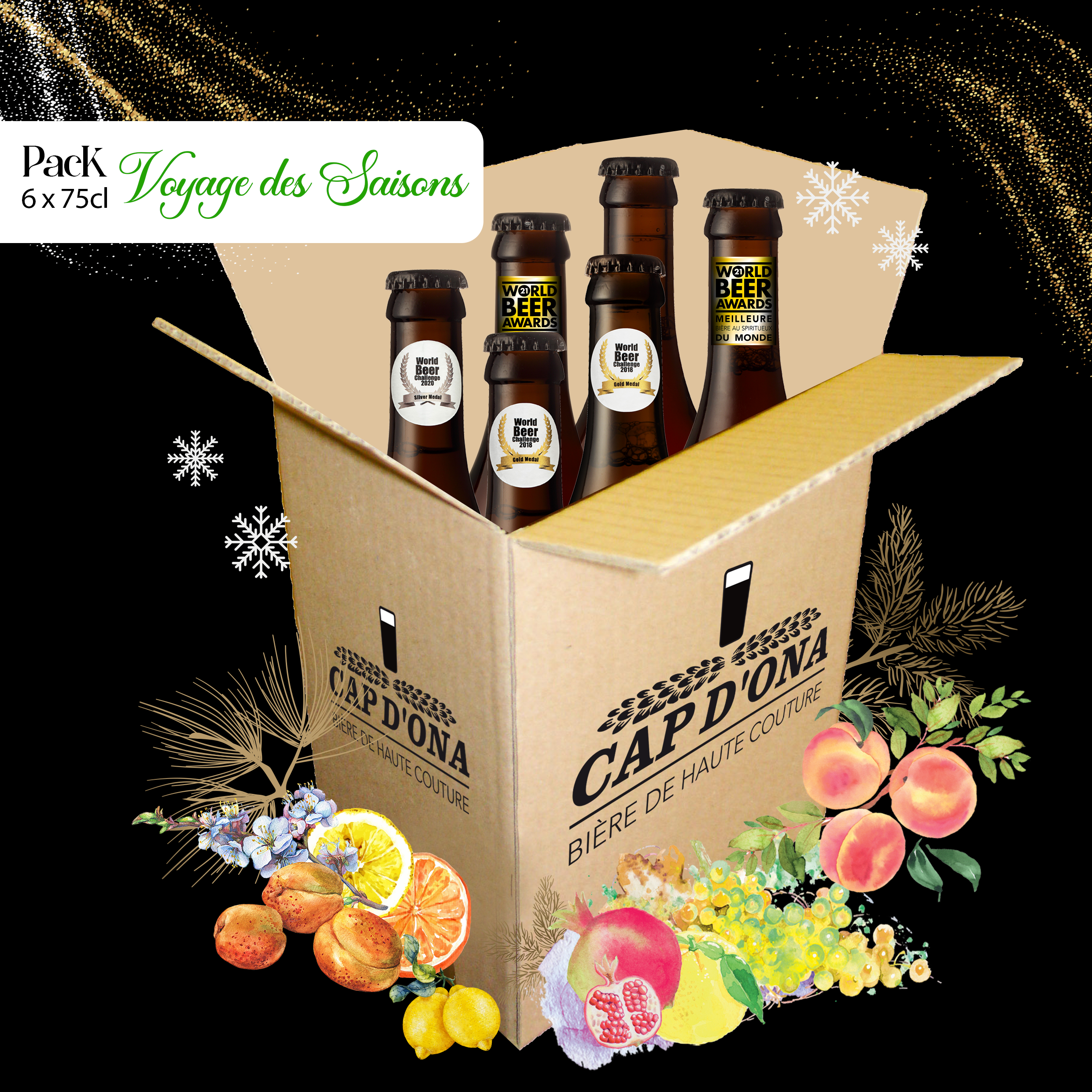 Mix Bières aux Fruits frais