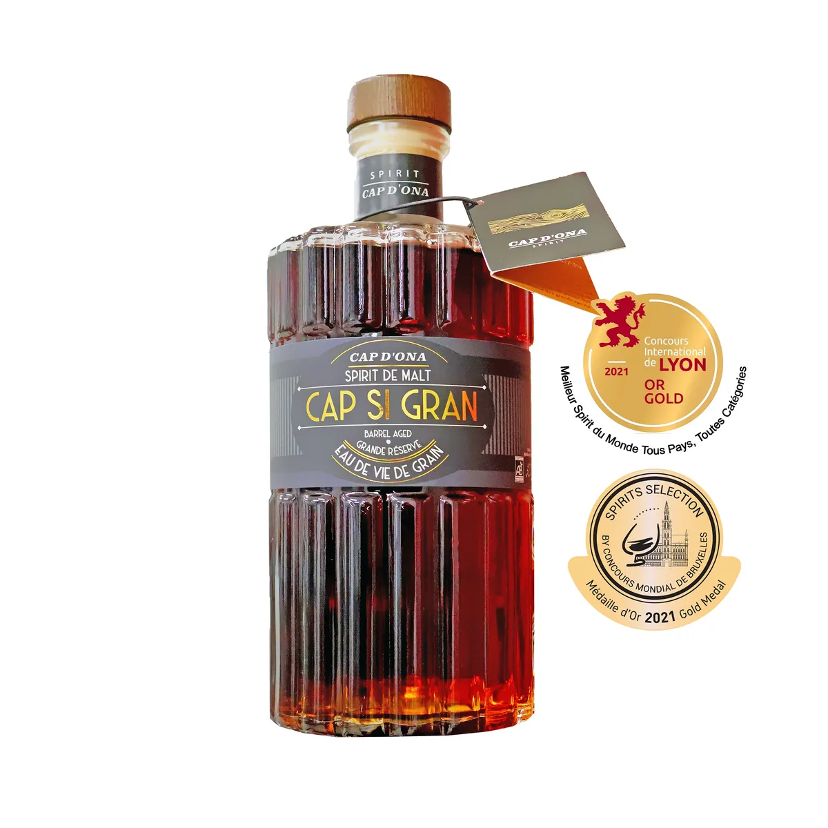 CAP SI GRAN Spirit de malt "CAP SI GRAN" - Vieilli en fût de chêne