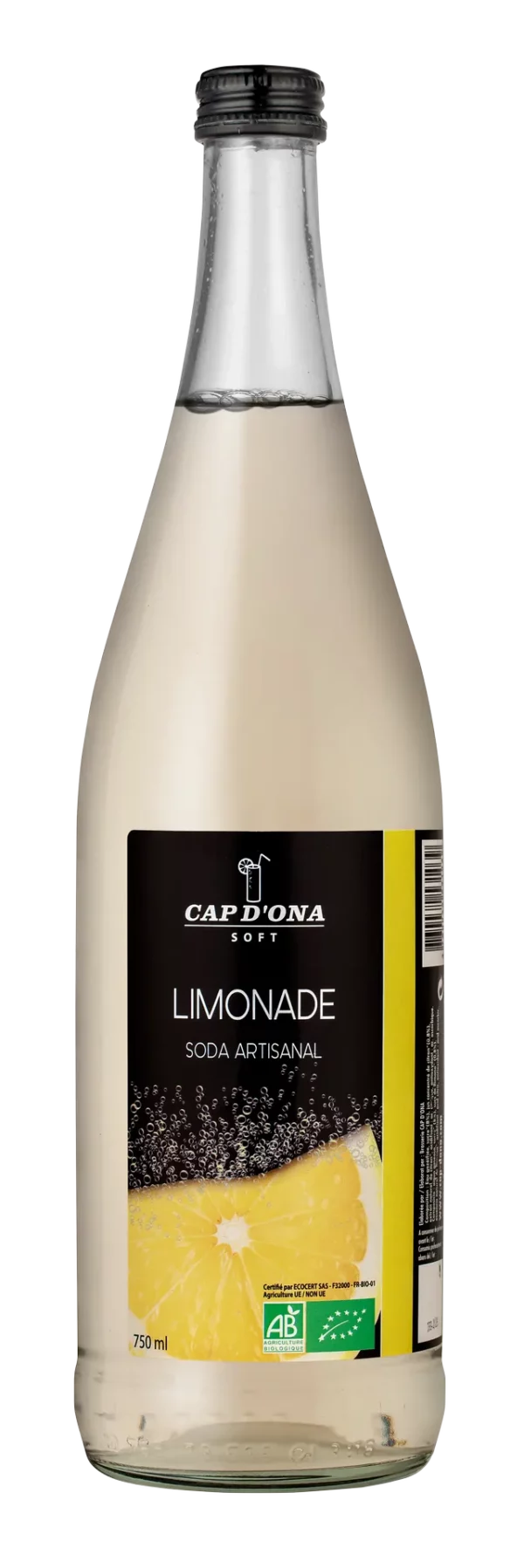CAP D'ONA soft Limonade BIO